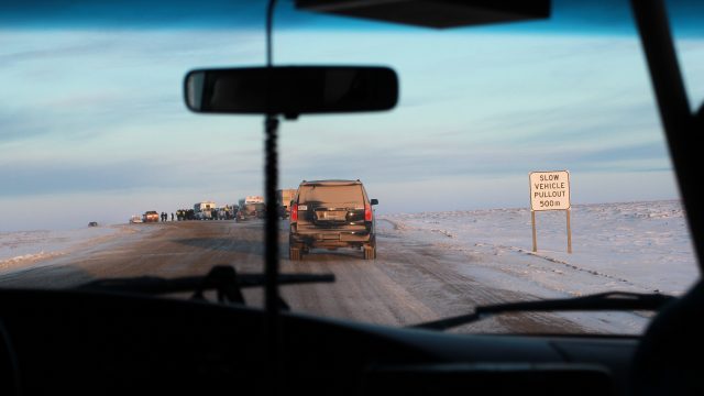 Multimédia - Focus sur la route Inuvik-Tuktoyaktuk pour l'AFP